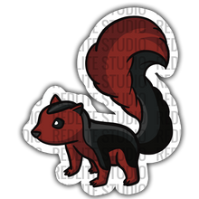 Load image into Gallery viewer, OSRS Giant Squirrel Vinyl Stickers