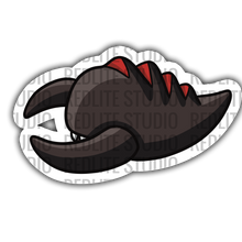 Load image into Gallery viewer, OSRS Inspired Inferno Jal-Nib-Rek & Tzrek-Zuk Vinyl Stickers