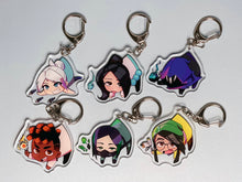 Load image into Gallery viewer, Valorant Inspired Acrylic Keychain v1
