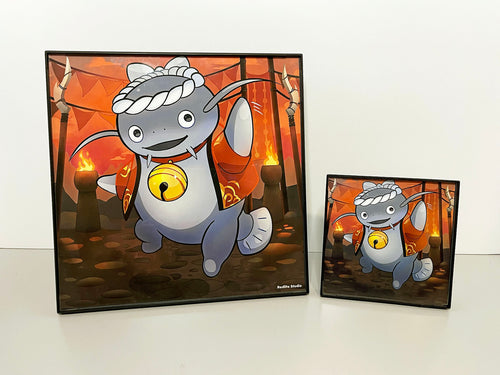 Final Fantasy Jumping Namazu Prints