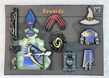 Load image into Gallery viewer, Old School Runescape Inspired - Chambers of Xeric Reward Enamel Pins
